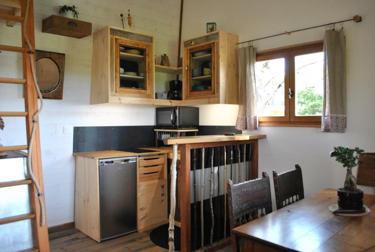 L'Etournelle - Cabane Perchée Chaussan Extérieur photo